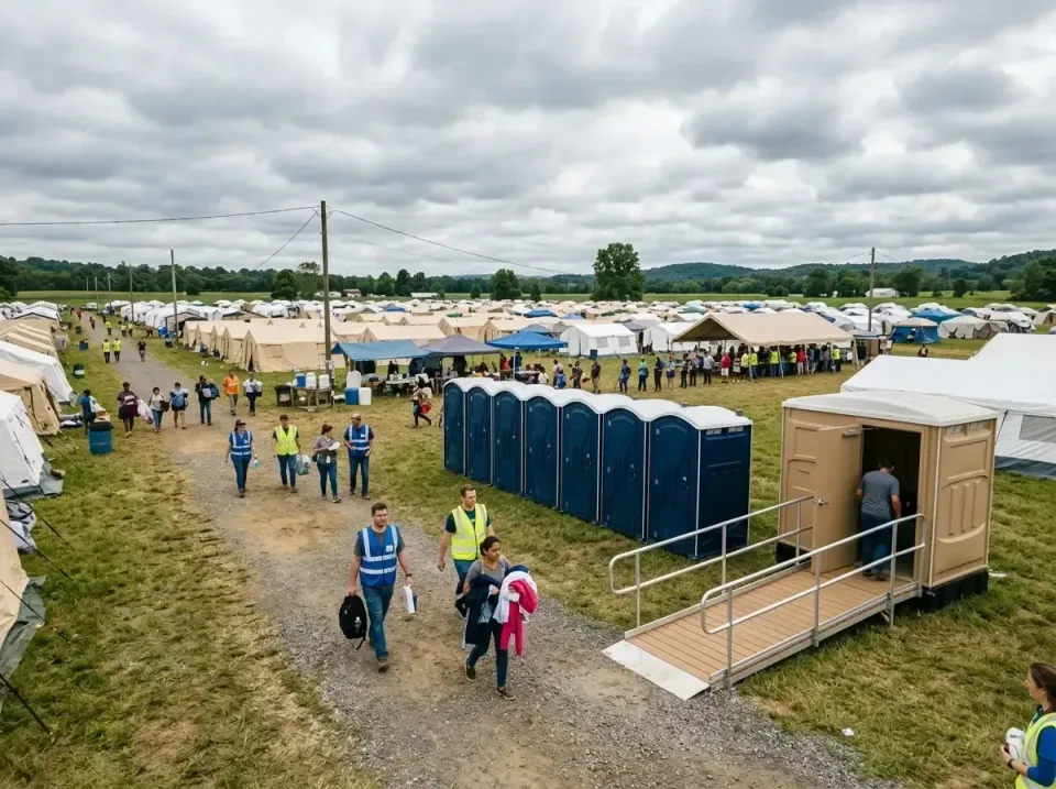 disaster-relief-camp-restrooms-010 — frequently asked questions, Dumpster & Portable Bathrooms Rental in Cherry Hills Villag…